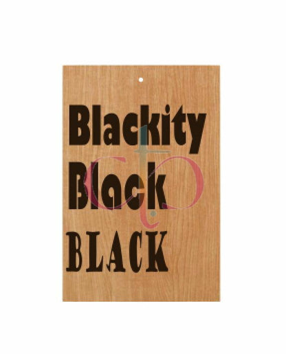 Blackity Black