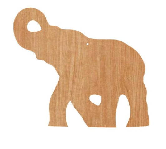 Raised Trunk Elephant
