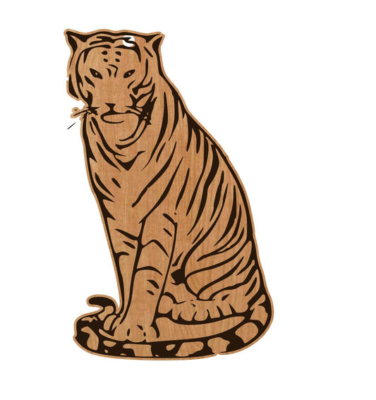 Sitting Tiger