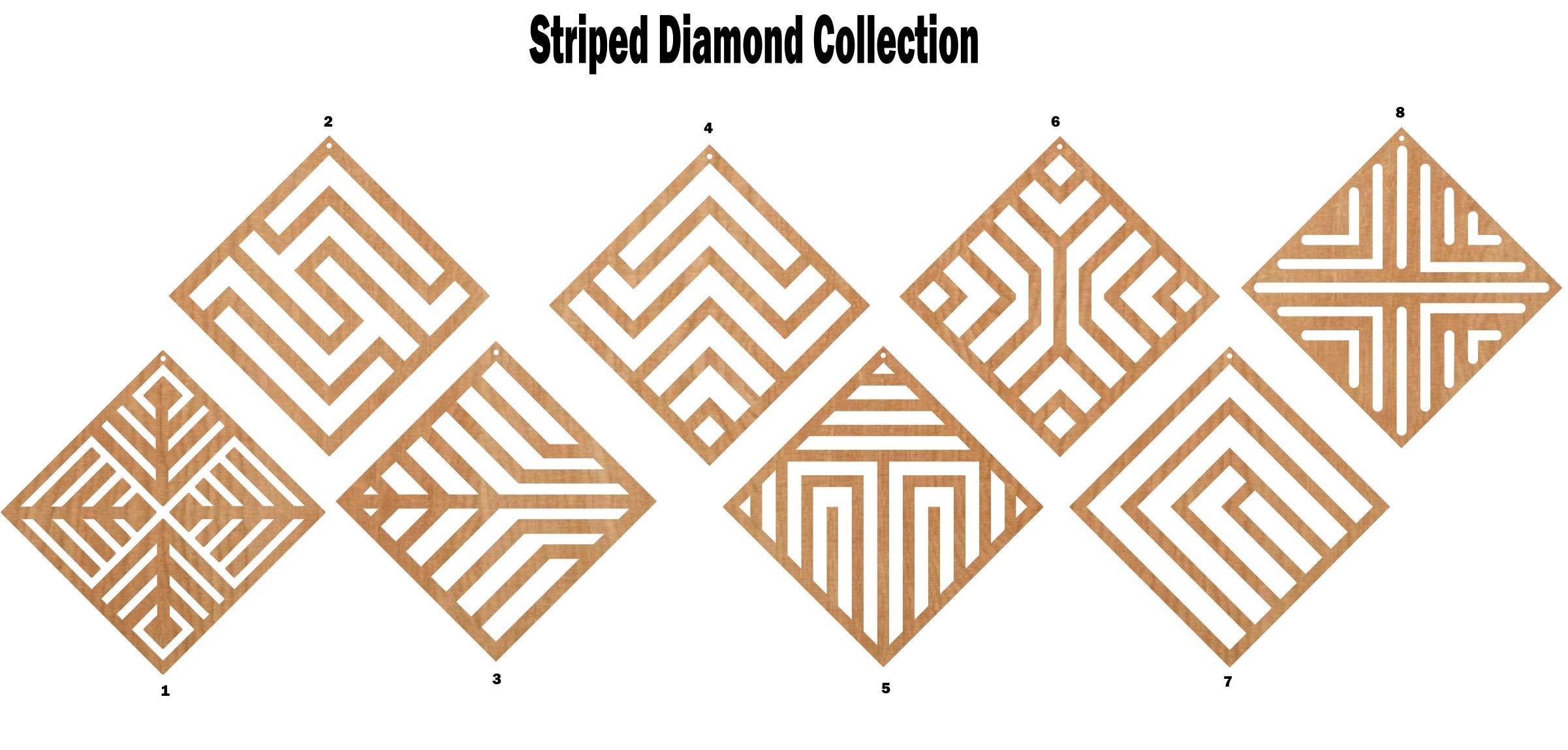 Striped Diamond Collection – The Clearest Cuts