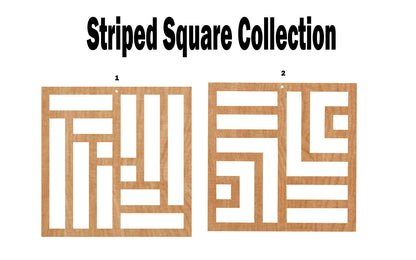 Striped Square Collection
