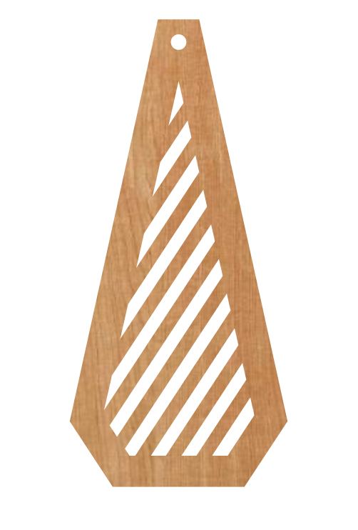 Striped Teardrop (1, 3 & 5)