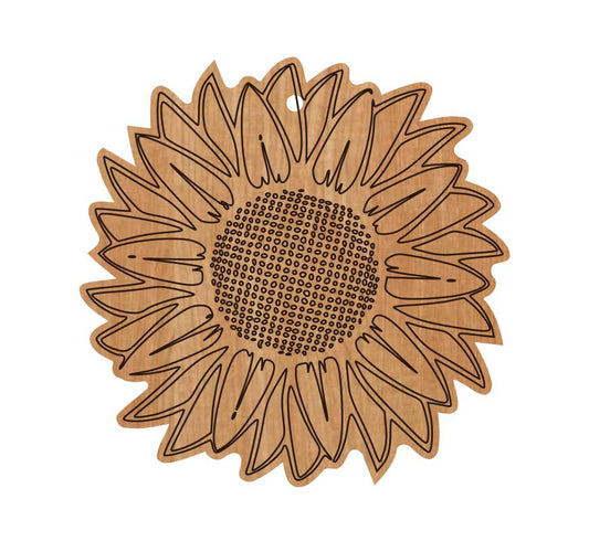 Sunflower (outlined)