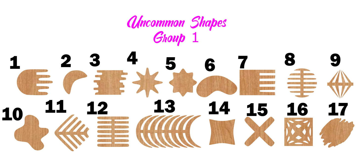 Uncommon Shapes Collection