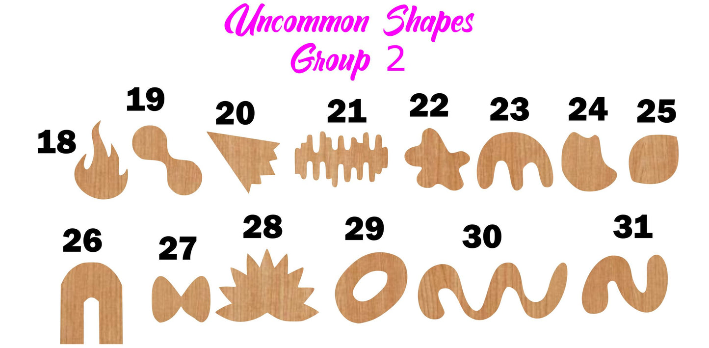 Uncommon Shapes Collection