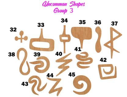 Uncommon Shapes Collection
