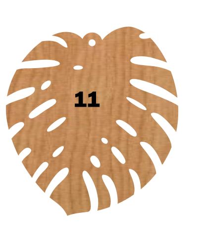 Monstera Leaf Collection (1, 3 & 5)