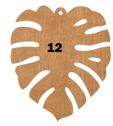 Monstera Leaf Collection (1, 3 & 5)