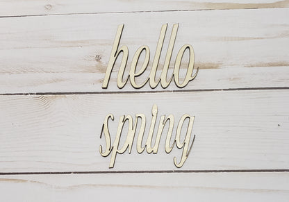 Wood Name/Word Place Cards