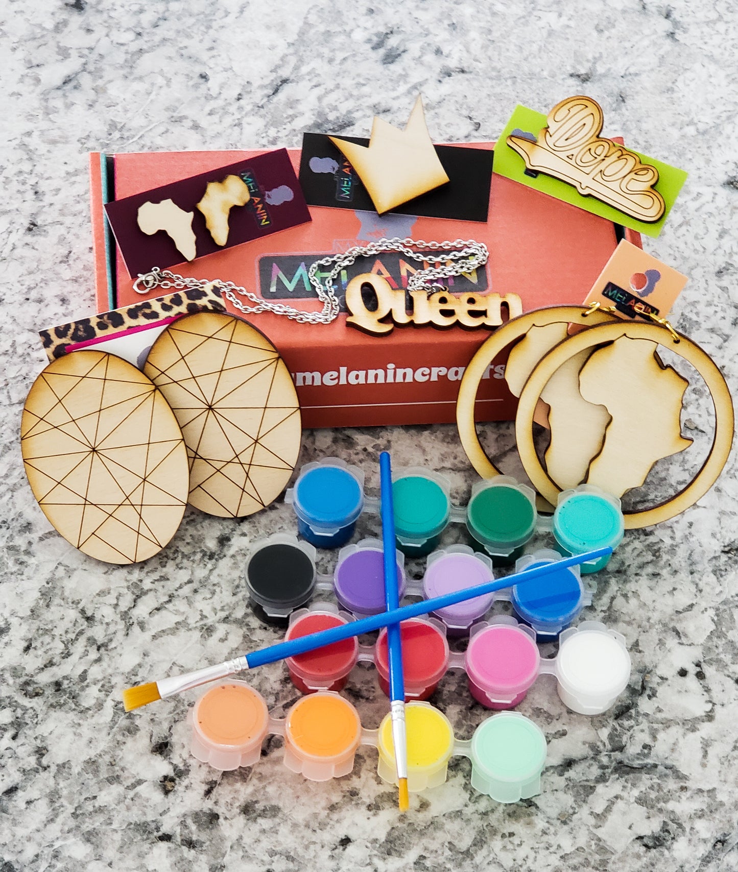 DIY Jewelry Box: with My Melanin Crafts