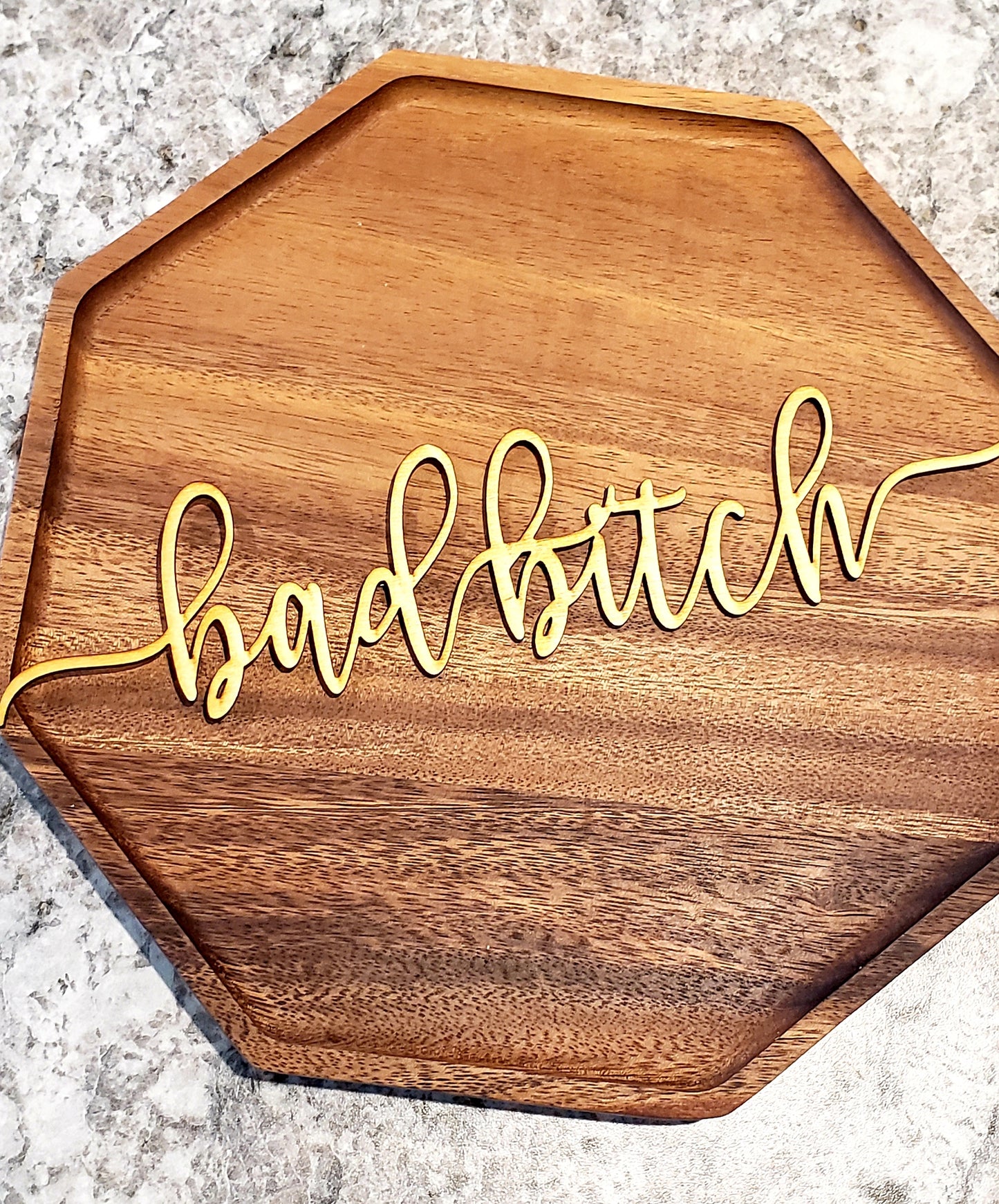 Wood Name/Word Place Cards