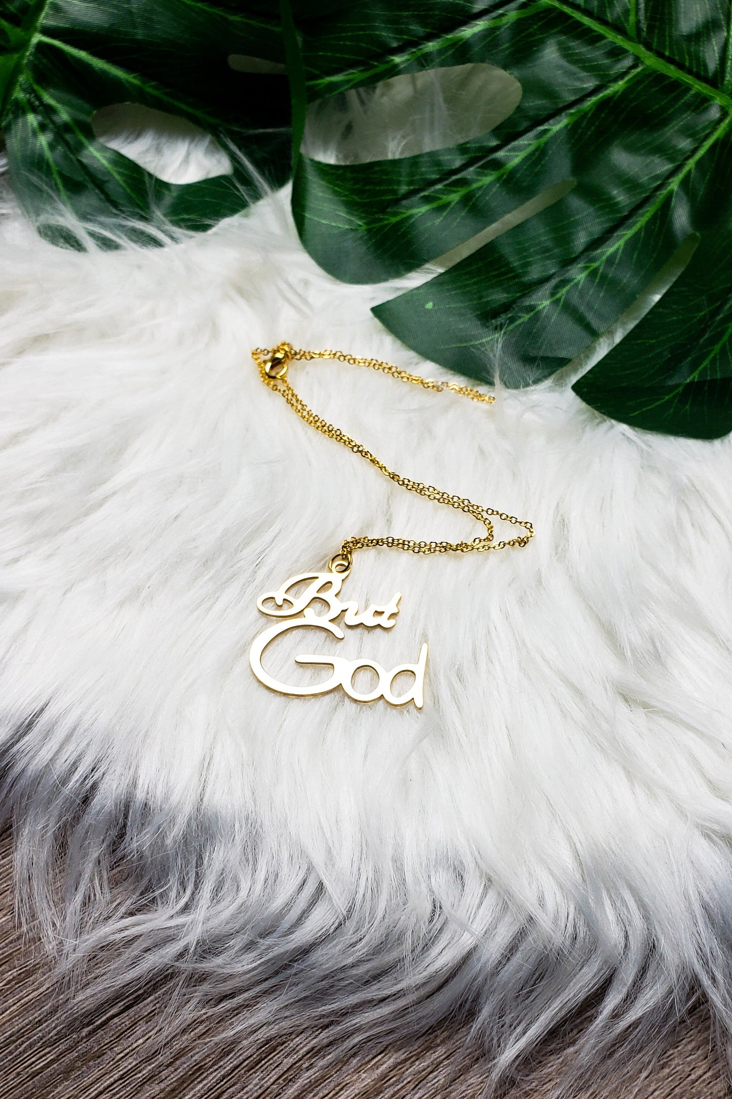 But God Necklace- (3 options)- BULK BUY 49 pieces!