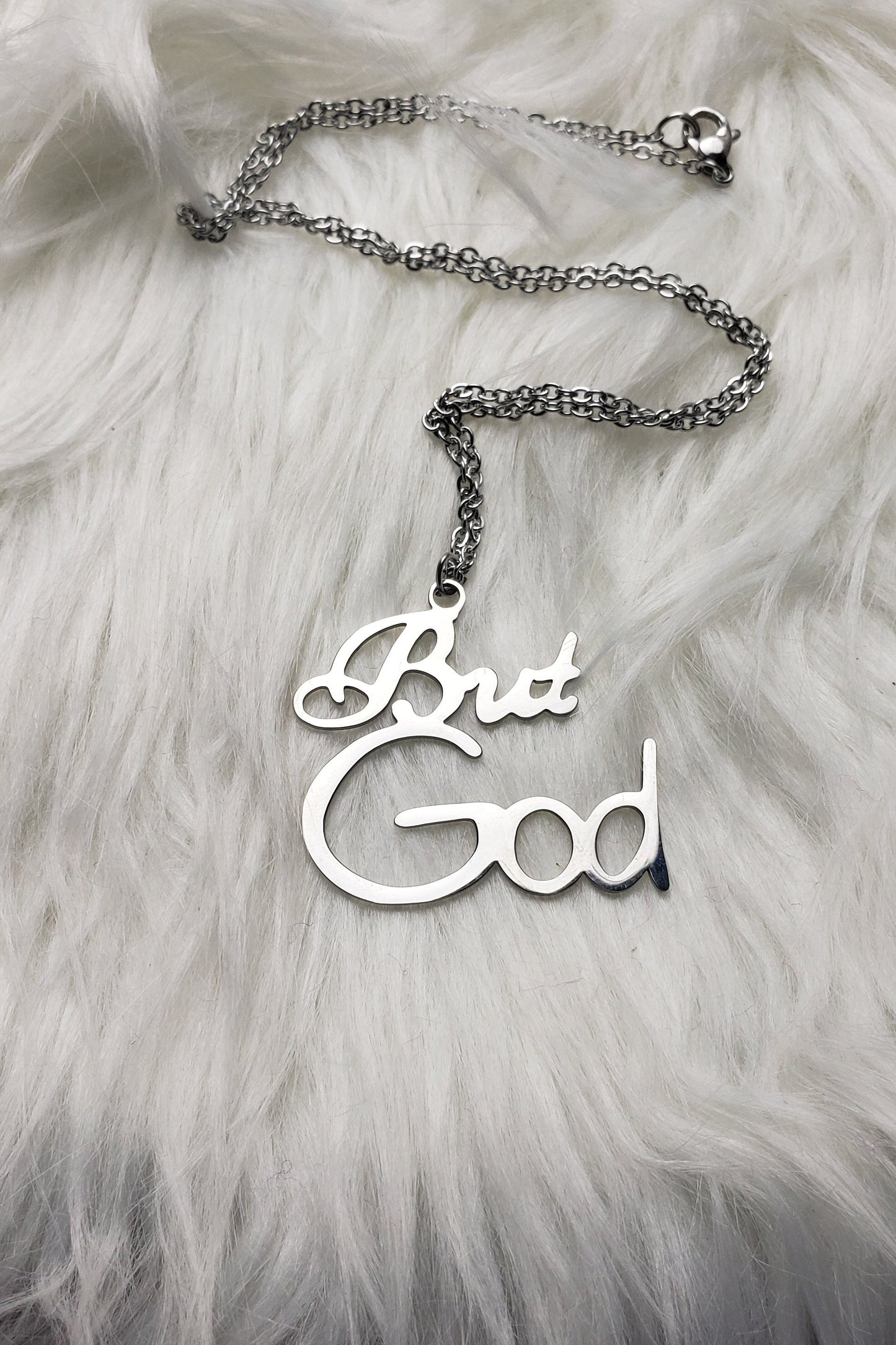 But God Necklace- (3 options)- BULK BUY 49 pieces!