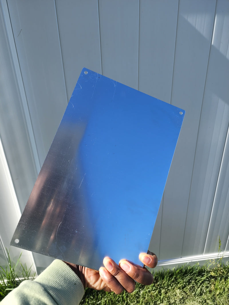 Full Color Aluminum Metal Signs (8x12)