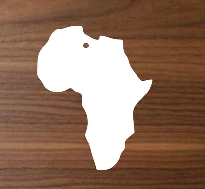 Africa Continent- Sublimation Earring Blanks
