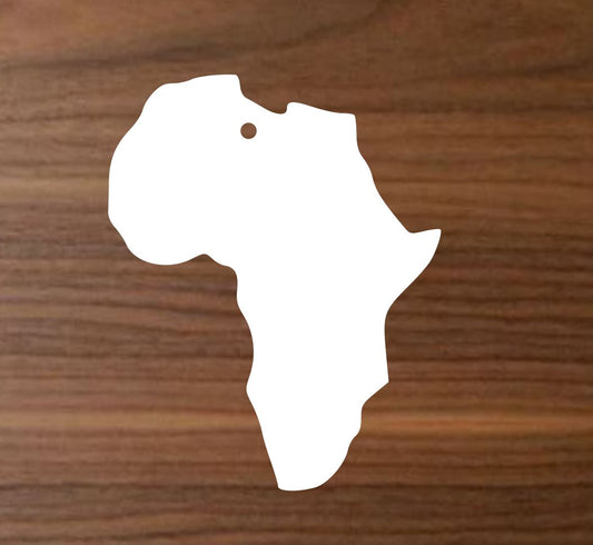 Africa Continent- Sublimation Earring Blanks