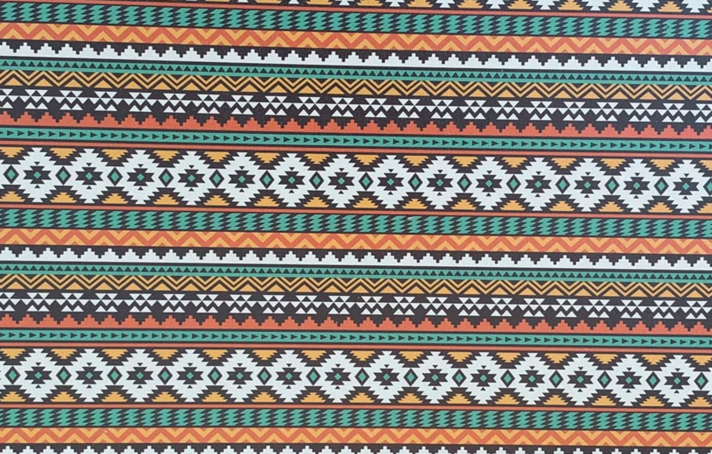 Aztec Orange- Printed Pattern Designs (Sets)