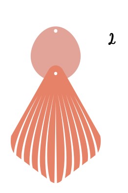 Boho Fringe 2 - Vegan Leather Earrings