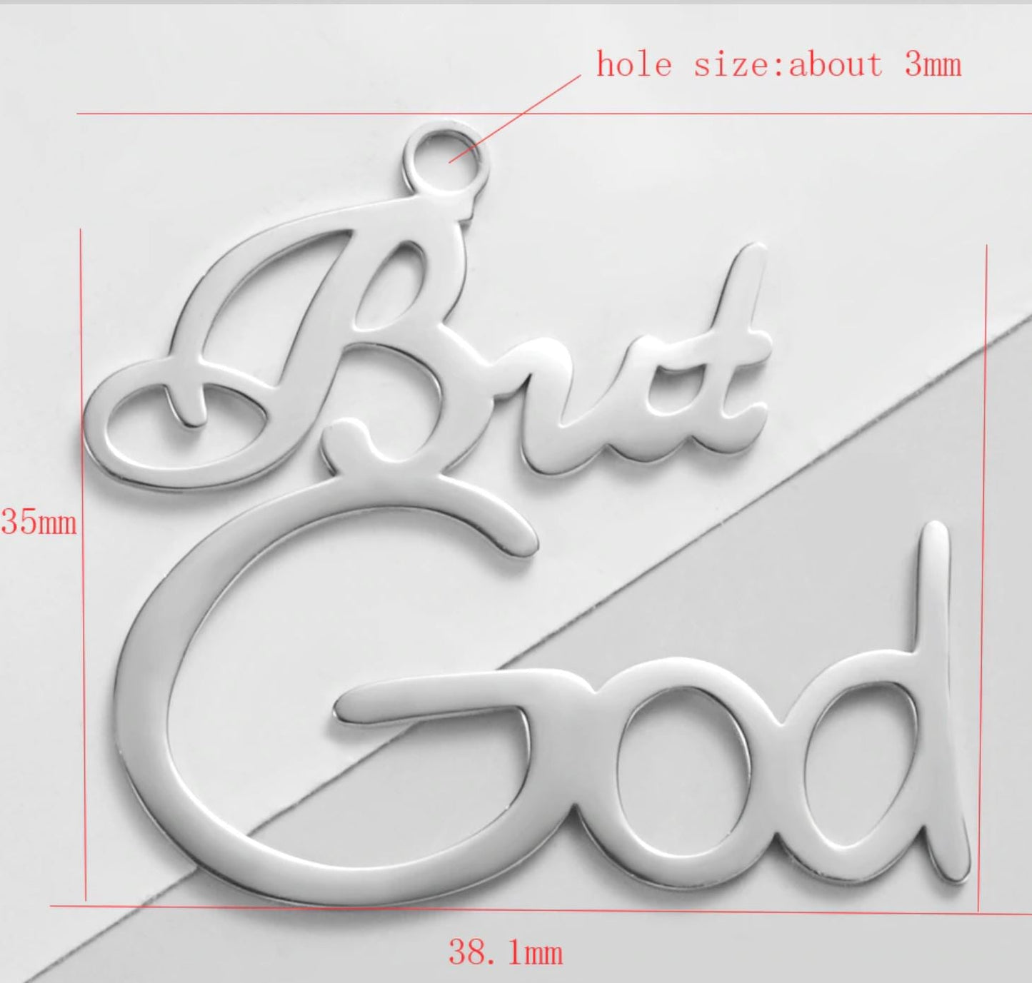 But God Necklace- (3 options)- BULK BUY 49 pieces!