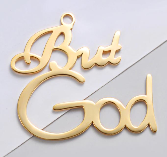But God Necklace- (3 options)- BULK BUY 49 pieces!