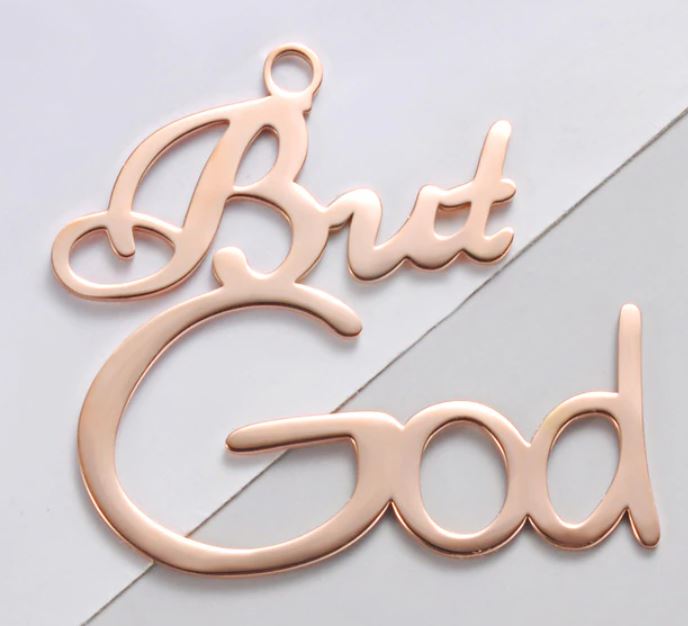 But God Necklace- (3 options)- BULK BUY 49 pieces!