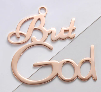 But God Necklace- (3 options)- BULK BUY 49 pieces!