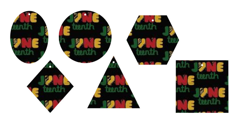 Juneteenth- Printed Pattern Designs (Sets)