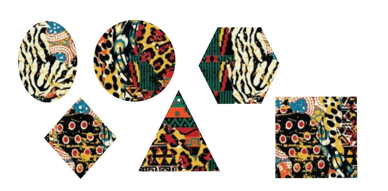 Africa All Over- Printed Pattern Designs (Sets)