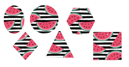 Watermelon Stripes- Printed Pattern Designs (Sets)