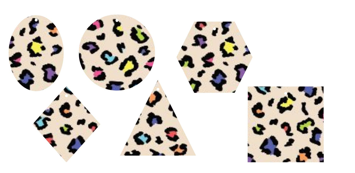 Colorful Cheetah- Printed Pattern Designs (Sets)
