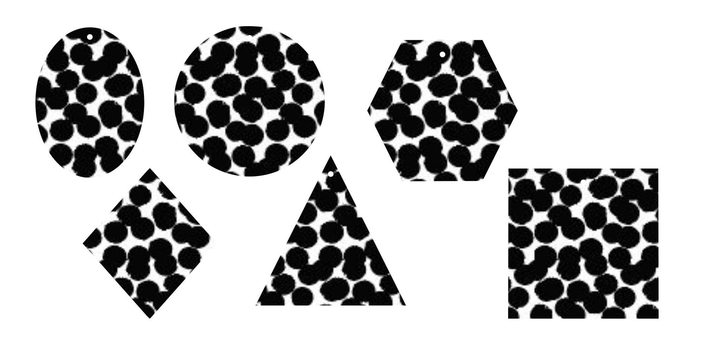 Misplaced Polka Dots- Printed Pattern Designs (Sets)