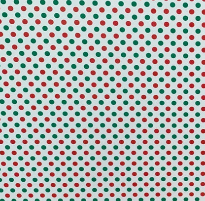 Christmas Polka Dots- Printed Pattern Designs (Sets)