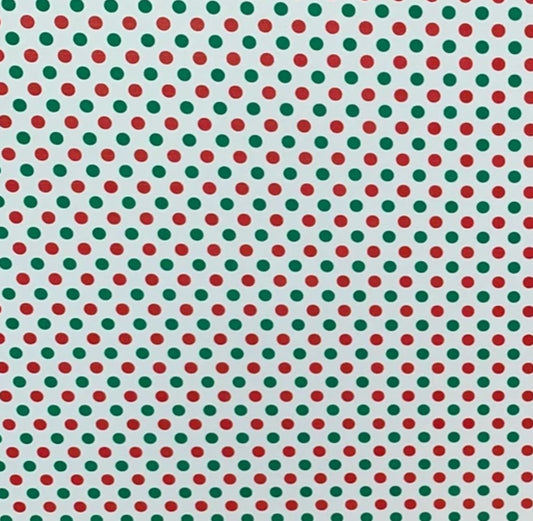 Christmas Polka Dots- Printed Pattern Designs (Sets)