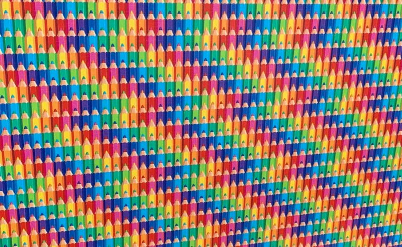 Color Pencils- Printed Pattern Designs (Sets)