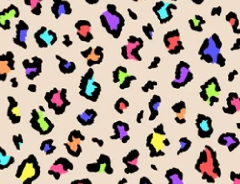 Colorful Cheetah- Printed Pattern Designs (Sets)