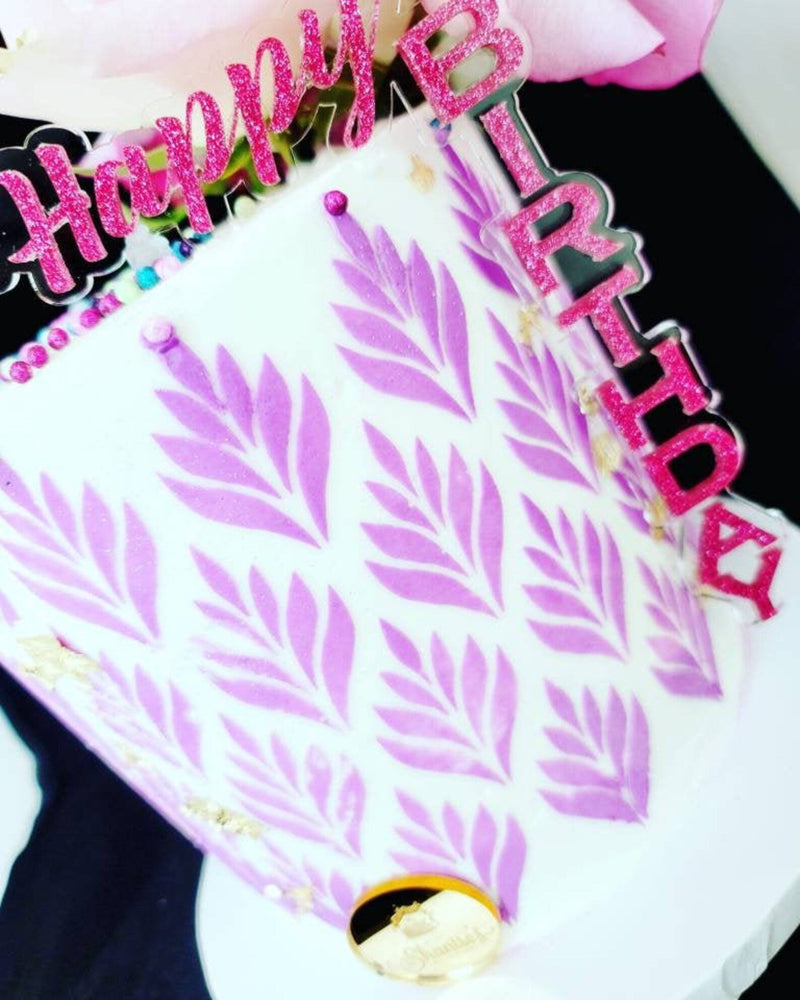 Layered Acrylic Cake Toppers!- CUSTOM- 2 Layer