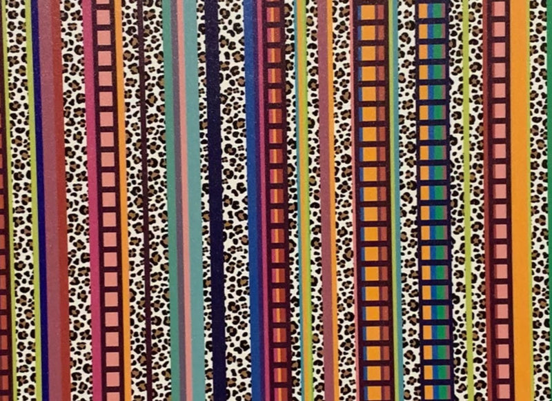 Leopard Stripes- Printed Pattern Designs (Sets)