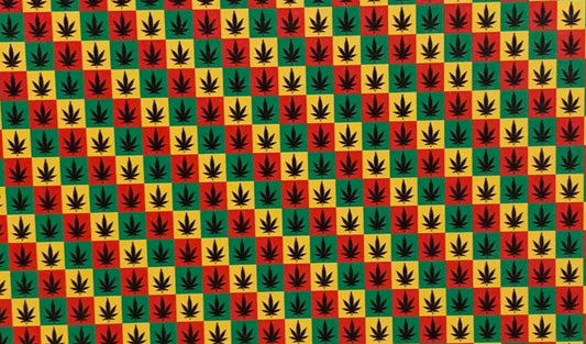 Marijuana Squares- Printed Pattern Designs (Sets)