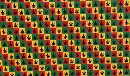 Marijuana Squares- Printed Pattern Designs (Sets)
