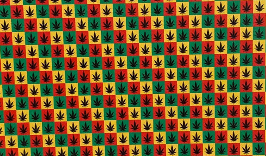 Marijuana Squares- Printed Pattern Designs (Sets)