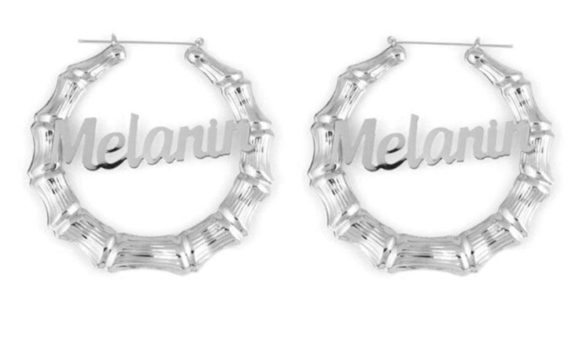 Melanin Hoops- (2 options)