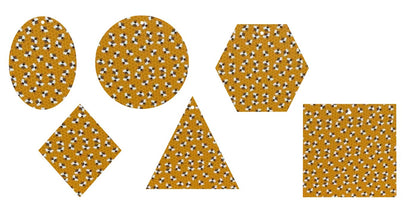 Micro Bees- Printed Pattern Designs (Sets)