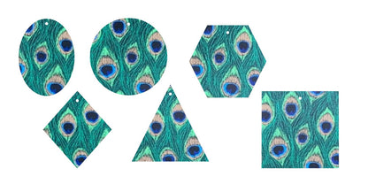 Mini Peacock- Printed Pattern Designs (Sets)