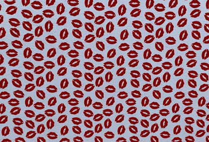 Mini Red Lips- Printed Pattern Designs (Sets)