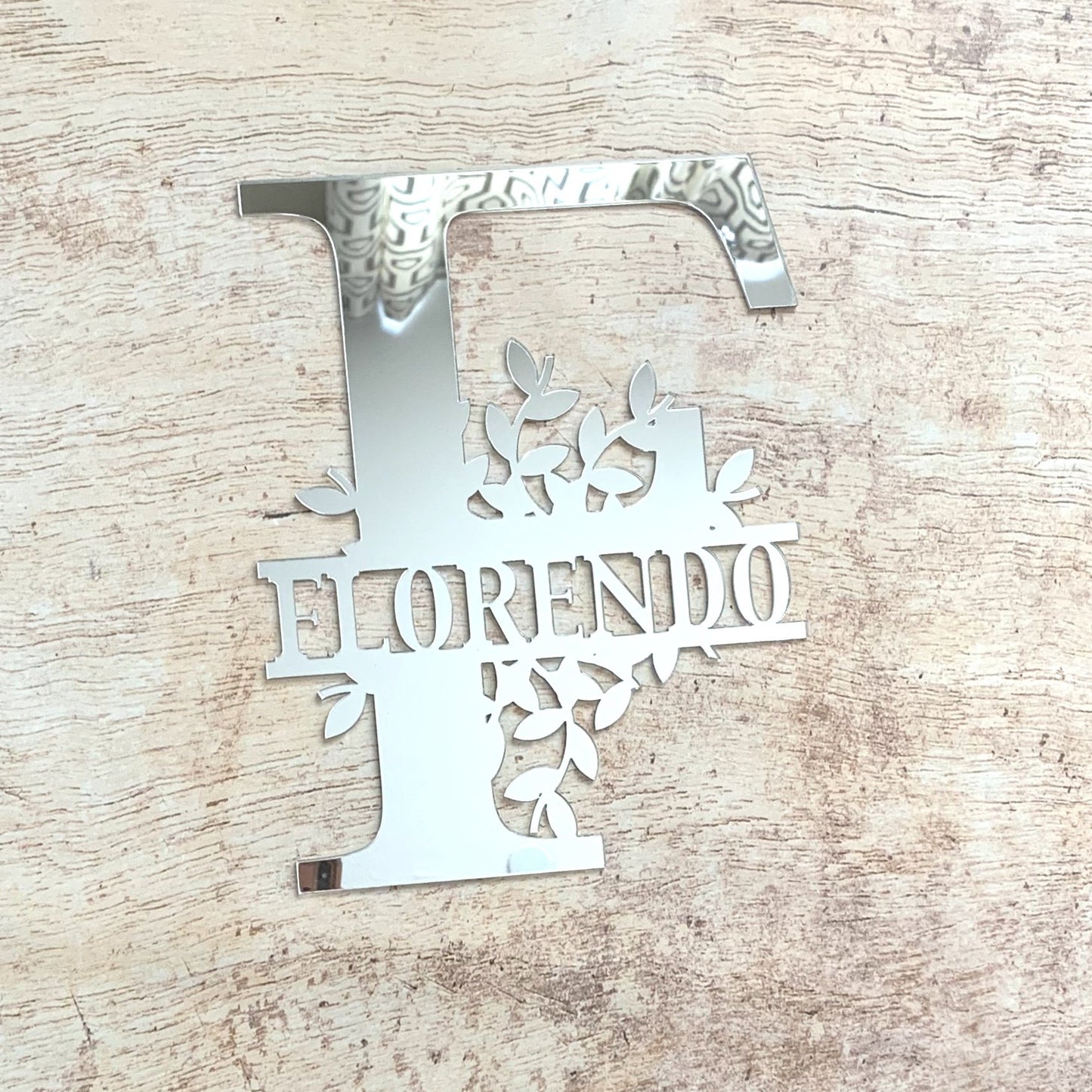 Acrylic Custom Monogram Door Signs
