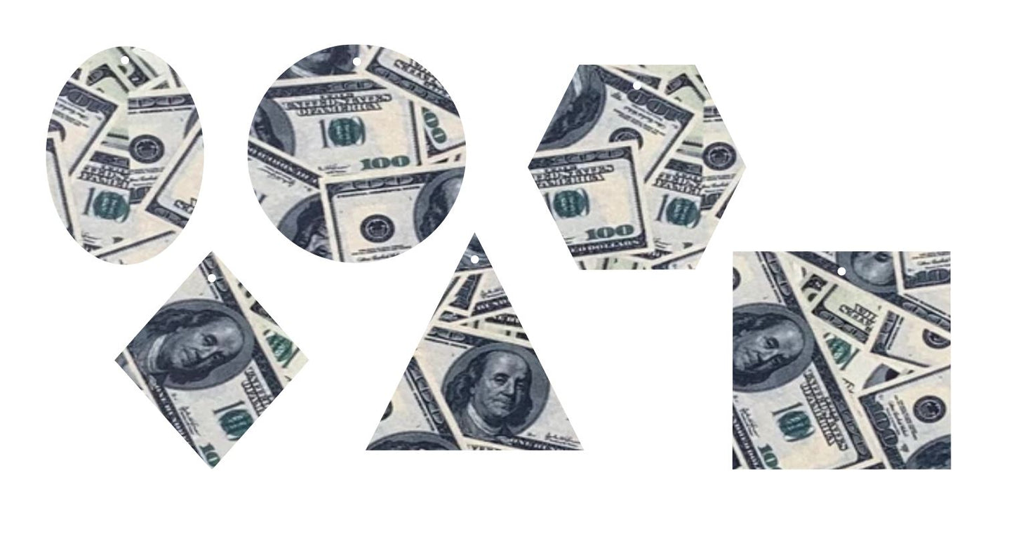 Dollar Bills- Printed Pattern Designs (Sets)