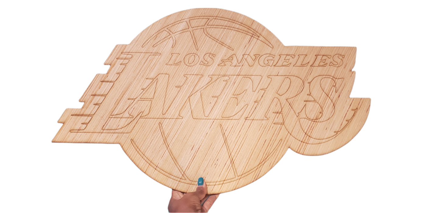 Custom OUTLINED Dye Cut Wood Shape Cutout