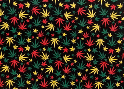 R.Y.G. Cannabis Leaf- Printed Pattern Designs (Sets)