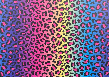 Rainbow Cheetah- Printed Pattern Designs (Sets)