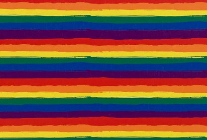 Rainbow Stripes- Printed Pattern Designs (Sets)